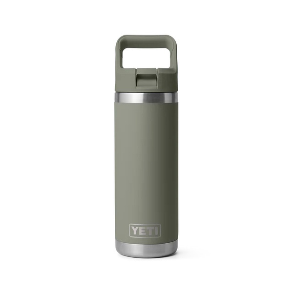 Rambler 18 Oz (532Ml) Straw Bottle - Pampa Green