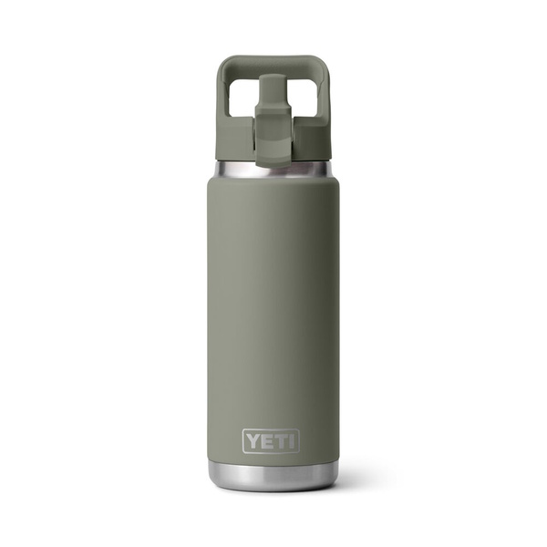Rambler 26 Oz (769Ml) Straw Bottle - Pampa Green
