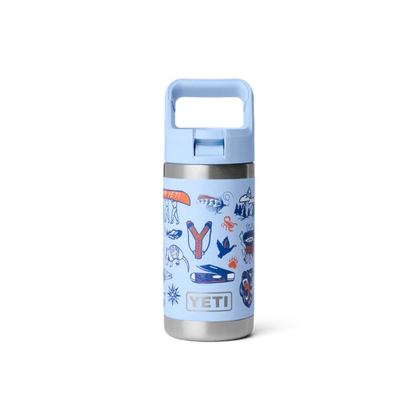 Rambler Jr 12 Oz (354Ml) Kids Bottle Big Sky Summer Camp