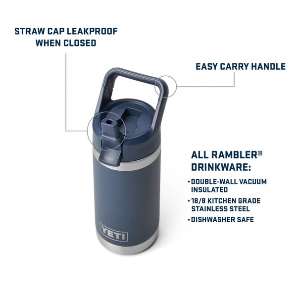 Rambler Jr 12 Oz (354Ml) Kids Bottle Big Sky Summer Camp