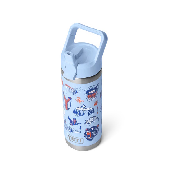 Rambler 18 Oz Straw Bottle Camp Big Sky Summer Camp