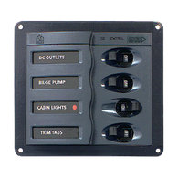 900-DC 4-Way Breaker Switch panel