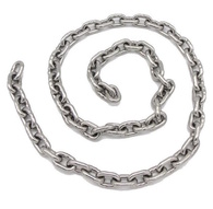 AUS Stds 316 Grade Stainless Steel Regular Link Chain (Per Metre)