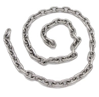 Aust Stds 316 Grade Stainless Regular Link Chain (Per Metre)               