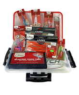 Fishing Lure Value Pack w/ Waterproof Tackle Box