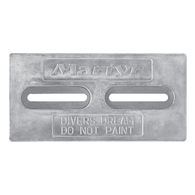 Diver Large Anode Block Bolt On 305x152mm