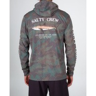 Bruce Hooded Long Sleeve Tech Upf40+ Shirt / Fishing Jersey - Camo