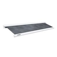 Pw1500 3.5 Metre Wall Mounted Box Awning - Grey Wave