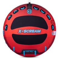 X-Scream 4 Person Water Towable Biscuit 96" Red/Blue