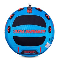 Ultra Screamer 1-3 Person Water Towable Biscuit 80" Red/Blue