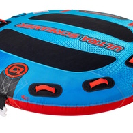 Ultra Screamer 1-3 Person Water Towable Biscuit 80" Red/Blue