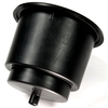 95Mm Recessed Black Flush Drink Holder 