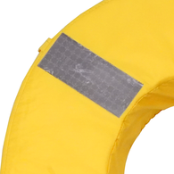 Horseshoe Lifebuoy With Solas Reflectors  - Yellow