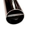 Ss Flush Mt. Straight Rod Holder - Slim