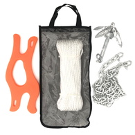 Jetski Pwc Kayak Folding Anchor W/Winder, Rope, Bag, 0.7Kg Anchor
