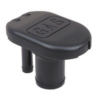38mm Straight Black Vented Flip Top GAS Deck Filler 1319
