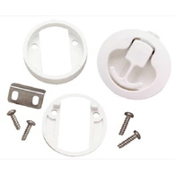 ABS Flush Latch Lift Ring 62mm - 11-25mm Door Thickness