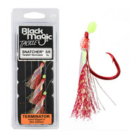 Tarakihi Terminator Flasher Rig Pack-3x KL3/0 Hook Rig