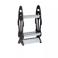 PVC 16-Rod Storage Rack Freestanding