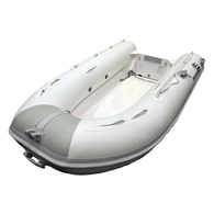 Inflatable F/Glass Rigid Hull RIB 2.7m Dbl Floor 3-Yr Limited Fabric Warranty