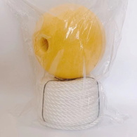 Craypot/Crab Pot Hard Plastic Buoy w/Rope (6mmx30m)