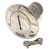 Cast 316 Grade Ss 38Mm Deck Filler Diesel W/Key