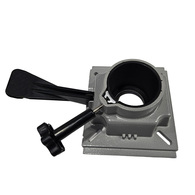 Universal H/Duty Seat Pedestal Swivel W/Locking 73Mm