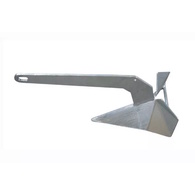 Galvanised Plough (Delta Type) Anchor 5kg / 12lb (Boats to 6.5m)
