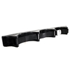 Triple Tuna Tube With Dive Rack Mount - Black