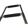 Below Platform 2 Step Telescopic Boarding Ladder - 316 Grade Ss