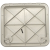White Abs 2 Latch Access Hatch - 510X460mm
