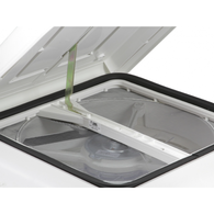 Deluxe Turbo Vent 160 Pro 12V 40Cmx40cm White