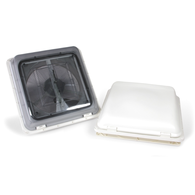 Deluxe Turbo Vent 160 Pro 12V 40cmX40cm White