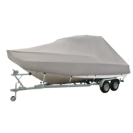 Trailerable Jumbo Boat Cover MA501-1 (5.8-6.4M) Grey