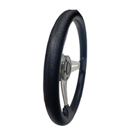 3 Spoke 13.5" Daytona Alloy Steering Wheel W/Brushed Alum Centre 