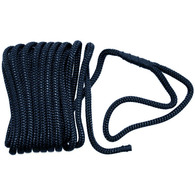 Dock Line Double Braid Nylon Black - 12mm x 5m