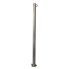 H/Duty Ss Water Ski Pole - H/Duty 14 Gauge W/Quick Release Base (1 Person)