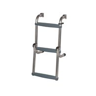 SS Face Mount Ladder - 2+1 Step