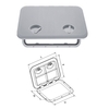 White Abs 2 Latch Access Hatch - 440X315mm