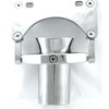 Chrome On Brass Game Chair Gimbal - Seat Mount