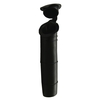 Black Rod Holder Flush Mt. Angled Insert W/Cap