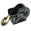 Manual Trailer Winch W/Strap 350Kg Pull