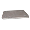 Trailer Wobble Roller Clamp Plate For 76Mm Chassis