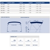 Whitewater Bimini Top 3 Bow Black (1.3Ml X 1.5-1.7Mw)