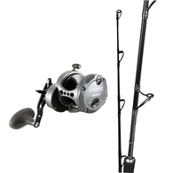 Cortez 10 Reel with Cortez 5'0" 24-37kg Jig Rod with Braid