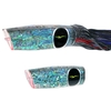 Lunch Game Fishing Lure / Teaser 22" - Black / Purple Foil