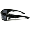 Sunsport Polarised Sunglasses - Black With Smoke Lens