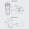 Tm260 50/200Khz Transom Mount Transducer - 1Kw