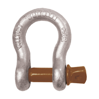 Hi Tensile Tested Galvanised Bow shackle 19mm w/22mm pin  