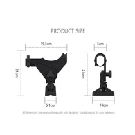 Angler Adjustable Swivel Rod Holder (Includes Base)